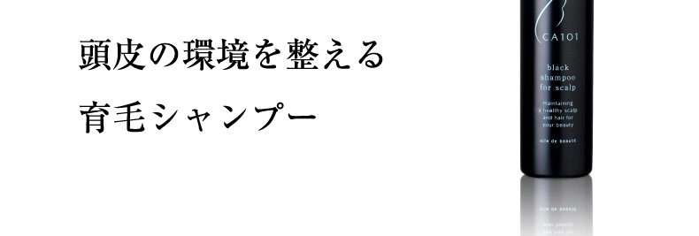 頭皮の環境を整える育毛シャンプー